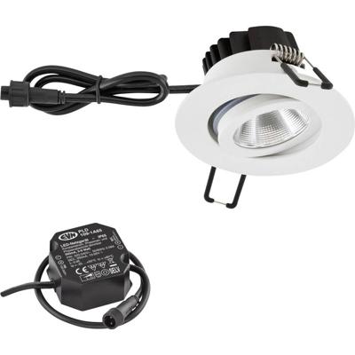 EVN PC650N60102 EVN Lichttechnik LED-inbouwlamp LED LED vast ingebouwd 6 W Wit EVN PC650N60102 EVN Lichttechnik LED-inbouwlamp LED LED vast ingebouwd 6 W Wit