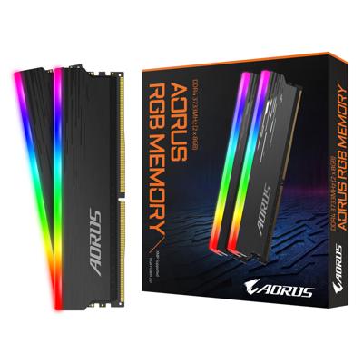 Gigabyte AORUS RGB geheugenmodule 16 GB 2 x 8 GB DDR4 3733 MHz Gigabyte AORUS RGB geheugenmodule 16 GB 2 x 8 GB DDR4 3733 MHz