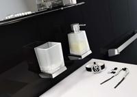 Glashouder Sapho Soul Hangend 8.8x13.6x8.6 cm Chroom - thumbnail