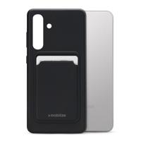 Mobilize Rubber Gelly Card Case Samsung Galaxy S24+ 5G Matt Black - thumbnail