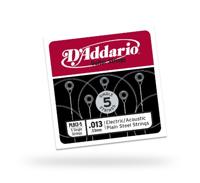 D&apos;Addario PL0135 losse snaar voor elektr. en akoestische gitaar - thumbnail