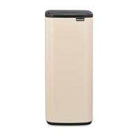 Brabantia bo touch bin 30 liter soft beige - thumbnail