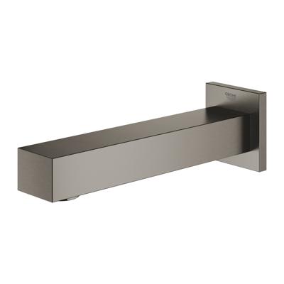 Baduitloop GROHE Eurocube Baduitloop Hard Graphite Geborsteld