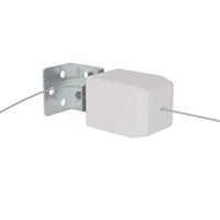 Luifel verticaal 140x800 cm oxford stof antracietkleurig - thumbnail