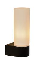 Lucide JESSE - Wandlamp Badkamer - 1xG9 - IP44 - Zwart - thumbnail