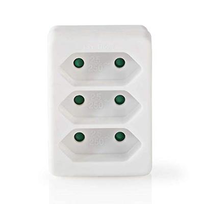 Stopcontact Splitter EU Wit