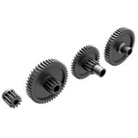 Traxxas TRX-9776R Transmissie-tandwielen compleet, korte reductie - thumbnail