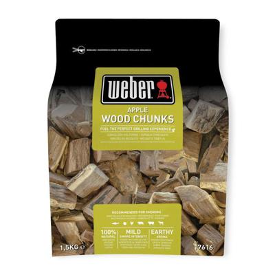 Weber Houtblokjes 1,5 kg, Apple Weber Houtblokjes 1,5 kg, Apple