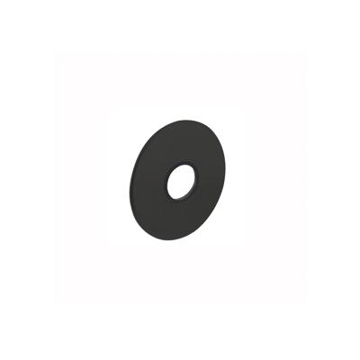 Intersteel Rozet renovatie zelfklevend plat 55x2mm - RVS/mat zwart