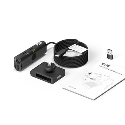 IPEVO P2V ULTRA 4K/13MP objectcamera met cameraclip, 1 cm supermacrofocus, handheld, webcam en doc-camera, ingebouwde microfoon met AI-ruisonderdrukking, voor close-up demo, onderwijs en online