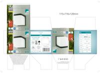 Eglo Led buitenlampJorba zwart met wit - 96256 - thumbnail