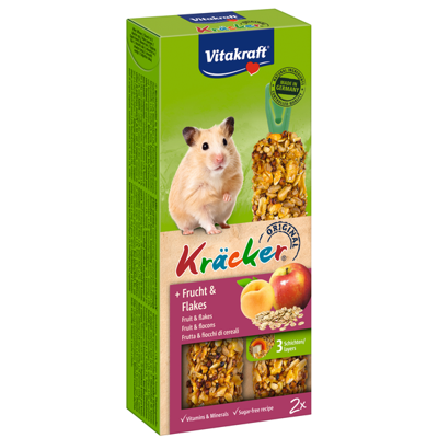 honing/spelt-kracker hamster 2in1 Gebr. de Boon Vitakraft - Vitakraft honing/spelt-kracker hamster 2in1 Gebr. de Boon Vitakraft - Vitakraft