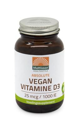 Mattisson HealthStyle Vitamine D3 25mcg Capsules