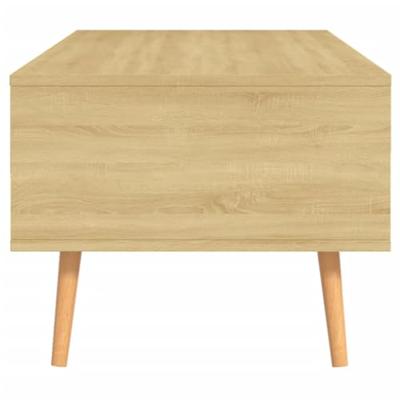Salontafel 100x49,5x43 cm spaanplaat sonoma eikenkleurig