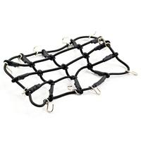 Luggage Net w/Hooks L130mm / W110mm (Unstretched) - Zwart - thumbnail