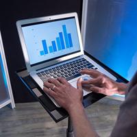 Quiklok LPH001 laptopstandaard - thumbnail