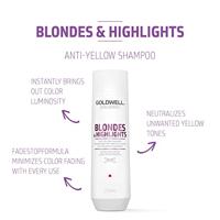 Goldwell Dualsenses Blondes & Highlights Anti-Yellow Shampoo 250ml - thumbnail