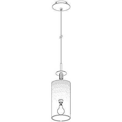 Eglo HanglampTroy 3 pendel metaalgrijs met wit - 85977