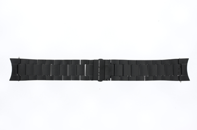 Horlogeband Marc by Marc Jacobs MBM5052 Roestvrij staal (RVS) Zwart 24mm