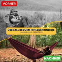 Ticket to the moon Compact Hammock Hangmat Burgundy - thumbnail