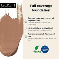 Gosh Dextreme Full Coverage Foundation 30ml 006 Honey Dames - thumbnail