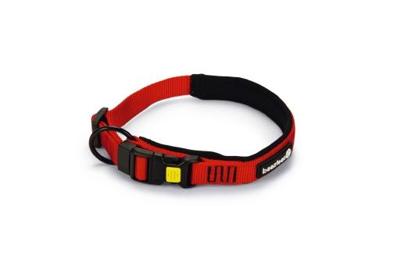 Beeztees Parinca Premium - Hondenhalsband - Nylon - Rood - 35-40 cm x 20 mm