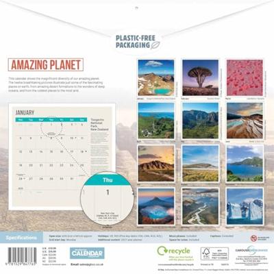 Amazing Planet Kalender 2026