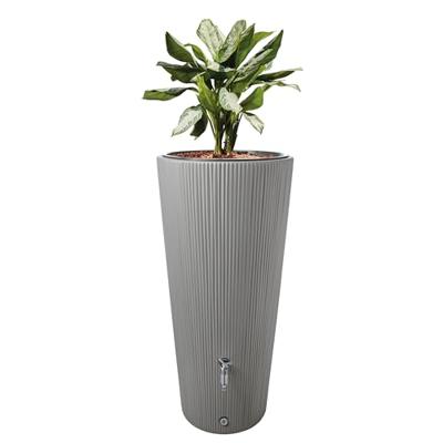Garantia design regenton Linus 220 liter met bloembak
