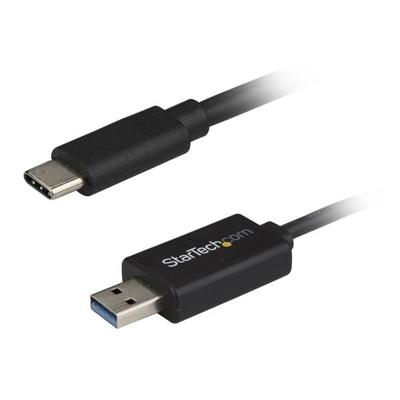 Kabel USB A naar USB C Startech USBC3LINK Zwart Kabel USB A naar USB C Startech USBC3LINK Zwart
