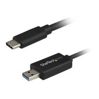 Kabel USB A naar USB C Startech USBC3LINK Zwart - thumbnail