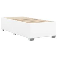 Bedframe kunstleer wit 80x200 cm - thumbnail