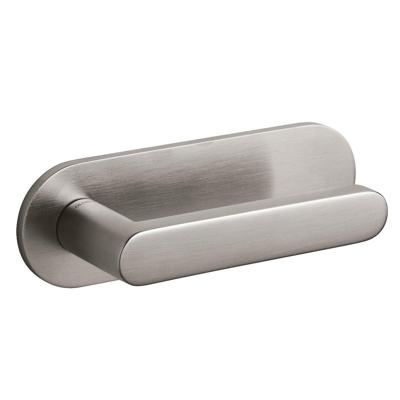 Olivari Deurklink Link op horizontaal schild RVS mat titaan PVD