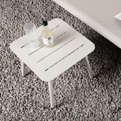 Nohr Outdoor Bijzettafel 'Adon' 40 x 40cm, kleur Beige Nohr Outdoor Bijzettafel 'Adon' 40 x 40cm, kleur Beige