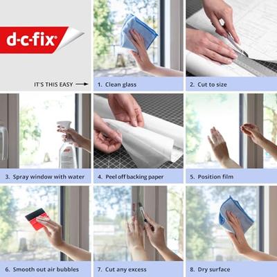 d-c-fix Zelfklevende Raamfolie Parel 200x45 cm