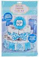 Amscan Diy pakket luiertaart its a boy set van 4 | 24 stuks - thumbnail