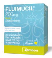 Fluimucil 200mg Bruistabletten 20st - thumbnail