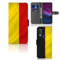 Motorola One Action | Bookstyle Case | Belgische Vlag - thumbnail