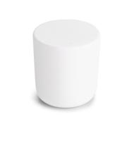 Hardbrass Meubelknop mini ø15mm - wit - thumbnail