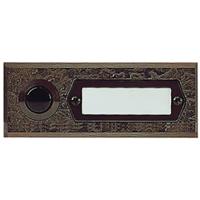 Grothe 55511 Belknop Met naambord Brons - thumbnail