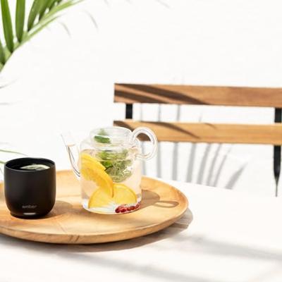 Ember Cup 6 Smart drinkbeker Zwart 178 ml CM210600EU - thumbnail