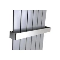 Handdoekhouder tbv Radiatoren Sapho Colonna 29.8x7.4 cm Geborsteld RVS - thumbnail
