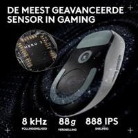 Draadloze gamingmuis - Logitech - G Pro X Superlight 2 DEX - Wit - thumbnail