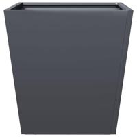 Plantenbakken 2 st 40x40x40 cm staal antracietkleurig - thumbnail