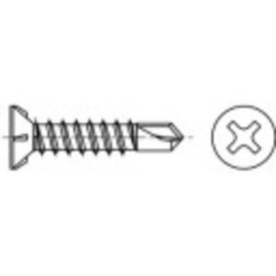 159668 Raamschroeven 3.9 mm 32 mm Kruiskop Phillips Staal Gehard zilver 1000 stuk(s) 159668 Raamschroeven 3.9 mm 32 mm Kruiskop Phillips Staal Gehard zilver 1000 stuk(s)