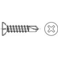 159668 Raamschroeven 3.9 mm 32 mm Kruiskop Phillips Staal Gehard zilver 1000 stuk(s) - thumbnail