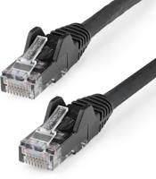 Stevige UTP-netwerkkabel Cat6 Startech N6LPATCH1MBK 1 m - thumbnail