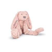 Happy Horse Knuffel Konijn Klein met naam - Roze - thumbnail