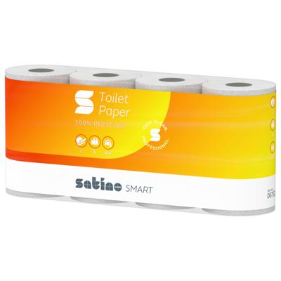 Toiletpapier satino mt1 smart 2laags wit 067520 | 6 stuks Toiletpapier satino mt1 smart 2laags wit 067520 | 6 stuks