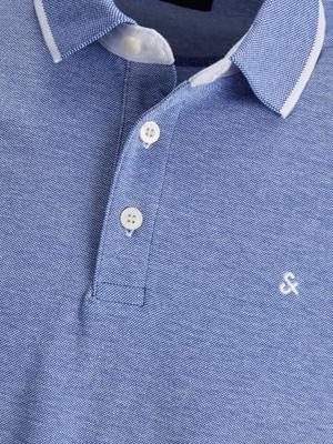 Jack & Jones Jjepaulos Polo Ss Noos Poloshirts Atlantic Deep