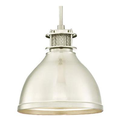 Westinghouse hanglamp vintage gebordindustrieel nikkel met 1 lamp